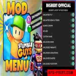 Bigbert Official Stumble Guys Mod Menu latest version download
